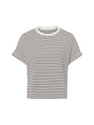 Opus Koszulka - Sotel Kobiety Bawełna niebieski, L. Niebieskie t-shirty damskie Opus, l, bez wzorów, z bawełny, klasyczne, bez kołnierzyka. Za 179.95 zł.