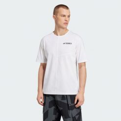 Koszulka Terrex Multi Climacool. Brązowe koszulki sportowe męskie Adidas, l, bez wzorów, bez kołnierzyka, bez ramiączek, trekkingowe, climacool (adidas). Za 199.00 zł.