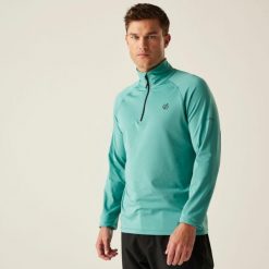 Fuse Up II Polar narciarski męski. Niebieskie bluzy męskie Dare 2b, na zimę, m, bez wzorów, z polaru, bez kaptura. Za 139.99 zł.