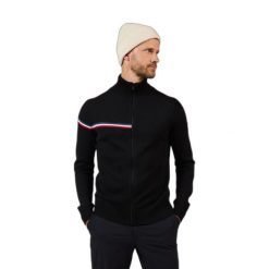 Kurtka z pełnym zapięciem na zamek Rossignol Odysseus. Czarne kurtki męskie Rossignol, m, bez wzorów, bez kaptura. Za 1,246.00 zł.