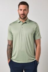 Męska Koszulka polo FLEXNAMIC® golf pika nadruk na całej powierzchni rękaw 1/2. Zielone koszulki polo męskie JAY-PI, m, bez wzorów, z elastanu, bez ramiączek. Za 199.99 zł.