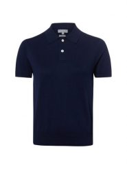 Marie Lund koszulka polo z dzianiny Kobiety Bawełna (100%) niebieski, L. Niebieskie koszulki sportowe damskie Marie Lund, l, bez wzorów, z bawełny, bez kołnierzyka, bez ramiączek. Za 129.95 zł.