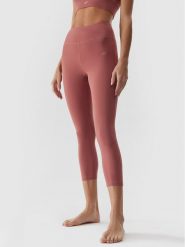 4F Legginsy 4FAW23TFTIF155 Czerwony Slim Fit. Czerwone legginsy damskie 4f, m, bez wzorów, z syntetyku. Za 169.99 zł.