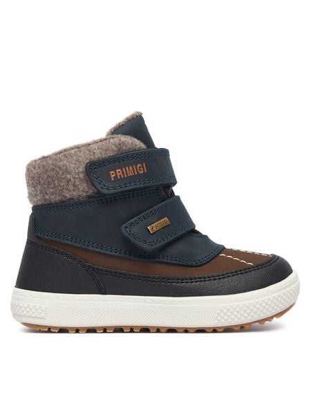 Primigi Śniegowce GORE-TEX 2352633 S Granatowy. Niebieskie buty zimowe chłopięce Primigi, bez wzorów, z gore-texu, bez zapięcia. Za 309.99 zł.