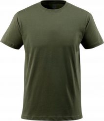 Koszulka robocza bawełniana męska t-shirt Koszulka Mascot Calais KHAKI M. Brązowe t-shirty męskie Topslang, m, bez wzorów, z bawełny, bez kołnierzyka. Za 72.87 zł.