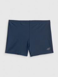 4F Kąpielówki męskie - granatowe L. Niebieskie kąpielówki męskie 4f, l, bez wzorów, do pływania. Za 59.99 zł.