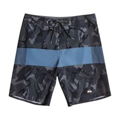 Szorty kąpielowe męskie Quiksilver Highlite Arch 19". Szare krótkie spodenki sportowe męskie Quiksilver, m, bez wzorów, z elastanu, żeglarskie. Za 149.99 zł.