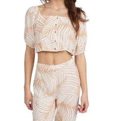 Koszulka sportowa damska Roxy Pure Sugar. Białe koszulki sportowe damskie Roxy, xs, bez wzorów, z wiskozy, bez kołnierzyka, bez ramiączek. W wyprzedaży za 165.30 zł.