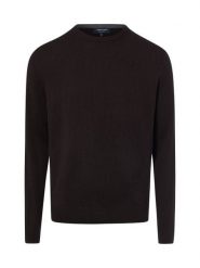 Andrew James sweter z czystego kaszmiru Mężczyźni Kaszmir (100%) brązowy, S. Brązowe swetry przez głowę męskie Andrew James, m, bez wzorów, z kaszmiru, bez kołnierzyka. Za 749.95 zł.