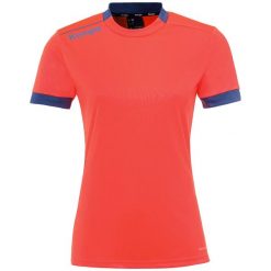 Damska koszulka Kempa Player. Czarne koszulki sportowe damskie Kempa, xl, bez wzorów, bez kołnierzyka, bez ramiączek, do piłki nożnej. Za 136.50 zł.