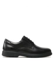 Geox Półbuty U Spherica Ec11 U35EFA00043C9999 Czarny. Czarne eleganckie półbuty Geox, ze skóry, wizytowe, bez zapięcia. Za 449.99 zł.