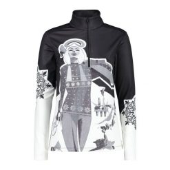 Damska bluza dresowa CMP. Białe bluzy damskie CMP, xs, bez wzorów, z dresówki, bez kaptura, narciarskie. Za 347.00 zł.