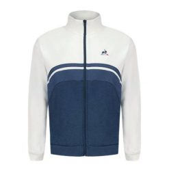 Bluza polarowa LE COQ SPORTIF CONTEMPORAIN Biały. Brązowe bluzy męskie le coq sportif, l, bez wzorów, z polaru, bez kaptura. Za 279.99 zł.