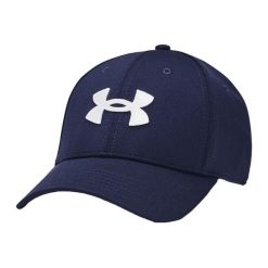 Czapka Z Daszkiem Blitzing. Niebieskie czapki i kapelusze męskie Under Armour, bez wzorów. Za 121.99 zł.