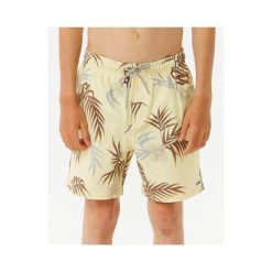 Boardshorty RIP CURL Surf Revival Floral Volley Boy żółty. Żółte kąpielówki dla chłopców Rip Curl, na lato, bez wzorów, eleganckie. Za 95.00 zł.