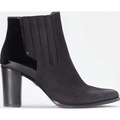 Czarne botki damskie. Botki damskie marki Kazar. Za 569.00 zł.