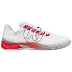 Buty halowe damskie Kempa Attack Pro 2.0. Białe obuwie sportowe damskie Kempa, bez wzorów, do piłki ręcznej. W wyprzedaży za 456.35 zł.