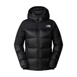 Kurtka sportowa damska Diablo Down 2.0 Hooded Jacket. Czarne kurtki damskie The North Face, bez wzorów, z poliesteru, bez kaptura. Za 1,399.99 zł.