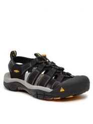 Keen Sandały Newport H2 1001907 Czarny. Czarne sandały męskie Keen, z materiału, bez zapięcia. Za 359.00 zł.