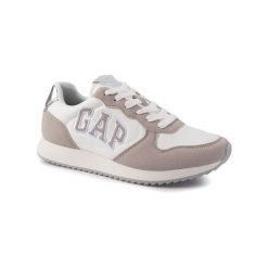 Damskie buty sneakersy sportowe GAP NASHVILLE ARCH LOGO. Białe obuwie sportowe damskie GAP, bez wzorów. Za 199.00 zł.