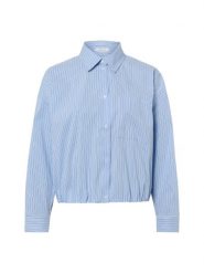 Opus Bluzka - Fresa Kobiety niebieski|biały, 38. Białe bluzki damskie Opus, bez wzorów, klasyczne, bez kołnierzyka, bez ramiączek. Za 229.95 zł.