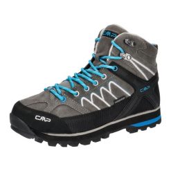 Buty trekkingowe damskie CMP Moon Mid WP. Niebieskie obuwie sportowe damskie CMP, trekkingowe. Za 479.00 zł.