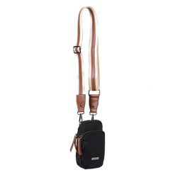 Torba na telefon dla kobiet HV Polo Noa. Czarne torby na ramię damskie HV POLO, bez wzorów, eleganckie, bez dodatków. Za 241.50 zł.