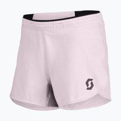 Spodenki do biegania damskie SCOTT Endurance Vented. Czerwone szorty sportowe damskie Scott, m, bez wzorów, z elastanu, sportowe, do biegania. Za 279.99 zł.