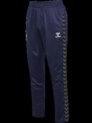 Hummel hmlAUTHENTIC PL PANTS spodnie męskie z poliestru - MARINE. Niebieskie spodnie sportowe męskie Hummel, m, bez wzorów. Za 191.50 zł.