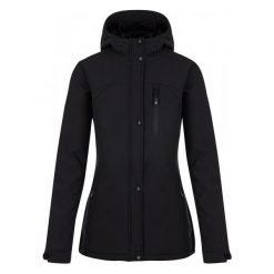 Loap Kurtka Damska Lusidas Black M. Czarne kurtki sportowe damskie Loap, z softshellu. W wyprzedaży za 195.00 zł.