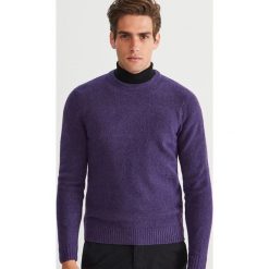 Sweter - Fioletowy. Swetry przez głowę męskie marki Reserved. W wyprzedaży za 79.99 zł.