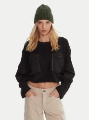 G-Star Raw Bluza Multi Pkt D27168-E312 Czarny Relaxed Fit. Czarne bluzy damskie G-Star Raw, s, bez wzorów, z bawełny, bez kaptura. Za 509.99 zł.