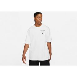 Koszulka męska nike air jordan flight essentials washed graphic crew tee white. Białe koszulki sportowe męskie Nike, m, bez wzorów, bez kołnierzyka, bez ramiączek, do biegania. Za 179.00 zł.
