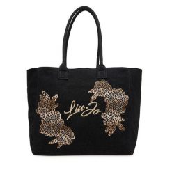 Torebka Liu Jo. Czarne torebki do ręki damskie Liu Jo, bez wzorów, klasyczne, bez dodatków. Za 469.99 zł.