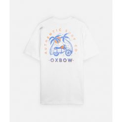 Koszulka Oxbow Cruiser White. Białe koszulki sportowe męskie Oxbow, bez wzorów, bez kołnierzyka, bez ramiączek. Za 148.01 zł.