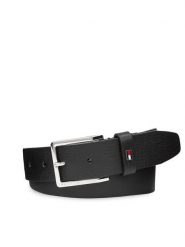 Tommy Hilfiger Pasek Męski Oliver 3.5 Ext AM0AM11461 Czarny. Czarne paski damskie Tommy Hilfiger, bez wzorów, ze skóry. Za 169.99 zł.