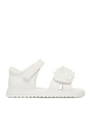 DeeZee Sandały CEO-CM240723-2 Biały. Białe sandały dziewczęce DeeZee, ze skóry, bez zapięcia. Za 89.99 zł.
