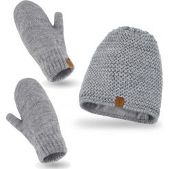 Nandy Nandy Damski Komplet Zimowy Czapka Rękawiczki - Zest-Cr-18500-J-Szr. Czapki i kapelusze damskie Nandy, na zimę, bez wzorów. Za 80.90 zł.