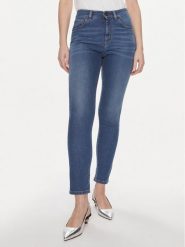 Weekend Max Mara Jeansy Eufrate 2415181051 Granatowy Slim Fit. Niebieskie jeansy damskie Weekend Max Mara. Za 409.99 zł.