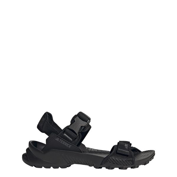Sandały Terrex Hydroterra. Czarne sandały męskie Adidas, z gumy, bez zapięcia. Za 327.99 zł.