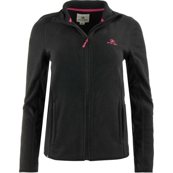 Luksusowa Bluza Damska Luna Czarna 2XL - Komfort i Styl. Czarne bluzy damskie GLENMUIR, xl, bez wzorów, z polaru, eleganckie, bez kołnierzyka. Za 183.99 zł.