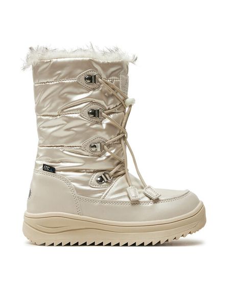 Leaf Śniegowce Dotorp LDOTO201Q Beżowy. Brązowe buty zimowe dziewczęce Leaf, bez wzorów, z syntetyku, bez zapięcia. Za 429.99 zł.