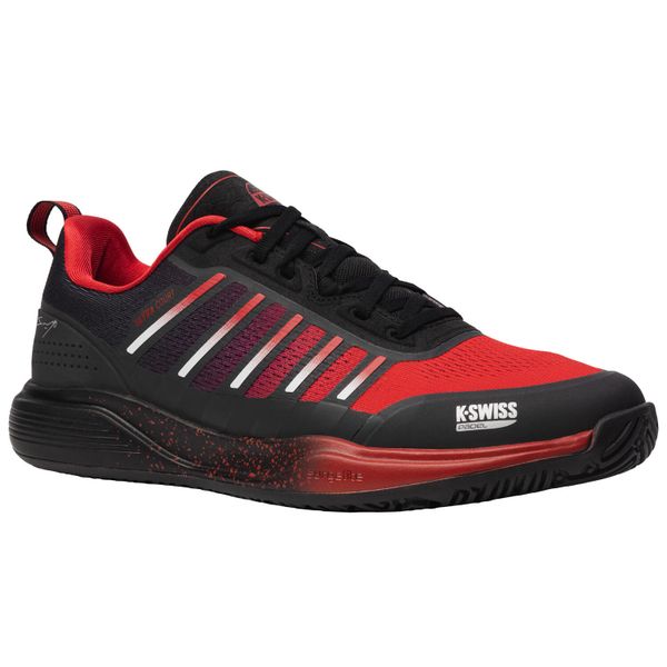 Buty do padla K-Swiss Ultra Court. Czarne buty sportowe męskie K-SWISS, bez zapięcia. W wyprzedaży za 582.25 zł.