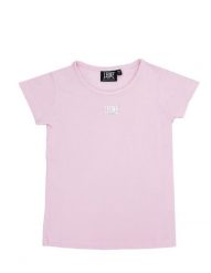 Dziewczęcy T-shirt z krótkim rękawem i małym logo Foil. Czerwone t-shirty i topy dla dziewczynek LEONE 1947 APPAREL, bez wzorów, z bawełny, bez ramiączek. Za 42.06 zł.