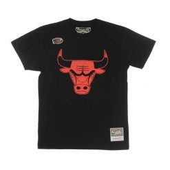 Koszulka Chicago Bulls Blank Traditional. Czarne koszulki sportowe męskie Mitchell & Ness, bez wzorów, bez kołnierzyka, bez ramiączek, do koszykówki. Za 218.50 zł.