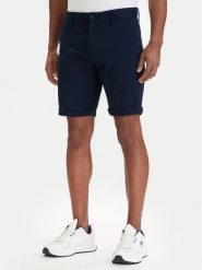 Tommy Jeans Szorty materiałowe Scanton DM0DM22852 Granatowy Slim Fit. Niebieskie szorty męskie Tommy Jeans, m, bez wzorów, z bawełny. Za 289.99 zł.