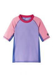 Koszulka do pływania dziecięca Reima Joonia. Czerwone t-shirty i topy dla dziewczynek Reima, bez wzorów, z elastanu, bez ramiączek. Za 139.99 zł.