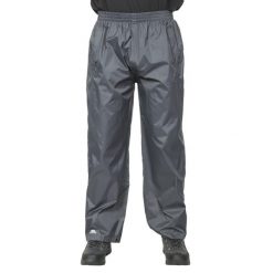 Spodnie Trespass Qikpac – unisex Packaway Trs Flint. Zielone spodnie materiałowe damskie Trespass, bez wzorów. Za 256.99 zł.