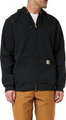 Carhartt Bluza Midweight Czarna r. M. Czarne bluzy męskie Carhartt, m, bez wzorów, bez kaptura. Za 265.11 zł.