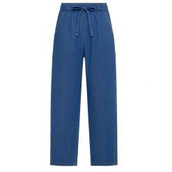 Deha Spodnie Balloon Z Denimu Lyocell Damskie. Niebieskie spodnie materiałowe damskie Deha, s, bez wzorów, z bawełny. Za 399.99 zł.